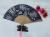 Bamboo lady fan dance fan elegant gift fan high-end ladies folding fan foreign trade fan.