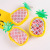 New imitation fruit strawberry packaging strong pull needed children's rubber band color non-disposable hair loop