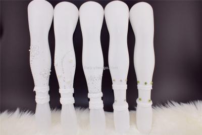 2020 new polyamide double ribbonized tights screw drill hot drill bead girl dance tights