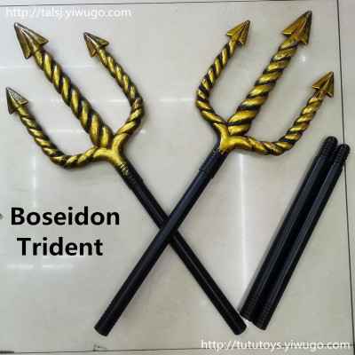 Poseidon trident trident assembly large adult trident thread trident Neptune trident