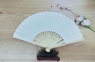 Wei-sheng craft fan bamboo paper fan folding bamboo fan folding gifts, manufacturers direct.