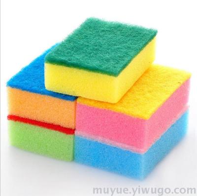 A household Sponge has a dishcloth