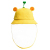 Qiushuo children's hat spring and autumn anti-droplet isolation mask removable wool felt accessories package 294 (116)