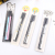 Creative Text Personality Black Gel Ink Pen 0.38mm Gel Pen Master Pen Learning Slag Special Pen for Examination Office