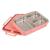 304 Stainless Steel Lunch Box Lunch Box Crisper Plate Bento Box Fast Food Plate