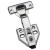 Hinged super storm home stainless steel detachable pipe hinged pipe hinge hinge hinge hinge hinge hydraulic damping