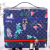 Factory Direct Sales New Fashion Classic Flower and Bird Series Cosmetic Case Universal Folding Layered Jewelry Cosmetic Case