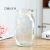 European Style Glass Vase Transparent Color Creative Hydroponics Plant Household Vase Living Room Decorative Flower Arrangement Ornaments