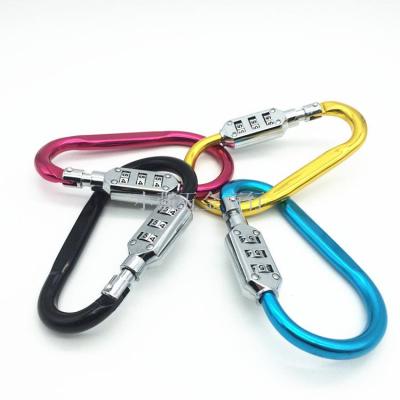 Mountaineering buckle D lock fast hanging buckle size number wholesale color random home decoration building materials 