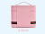 2020 New Korean Style Striped Fashion Large Capacity Cosmetic Bag Professional Cosmetic Storage Box Customization