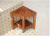 Bamboo bathroom stool bamboo two - layer shelf bamboo double - corner stool