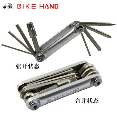 Bike hand yc-262 bike repair tool mountain bike multi-function combination maintenance tool wrench