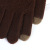 Men's Winter Korean-Style Fashion Autumn Fashion Knitted Wool Fleece-Lined Thick Style Students Warm-Keeping Touch Screen Men's Gloves
