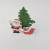 Christmas gifts Christmas tree pendant interior decoration Christmas tree Santa Claus small five-pointed star