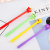 New Cartoon Creative Ball Gel Pen Purr Black Gel Ink Pen Student Stationery Prize