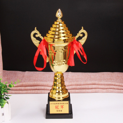 The Metal trophy wholesale Metal handicraft custom unit sports fashion trophy award trophy custom