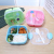 B12 Bento Box Sealed Leak-Proof Microwave Oven Heating Office Worker Fat-Reducing Japanese Good-looking Slimming Lunch Box
