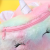 Unicorn fur bag student messenger bag one shoulder bag cute cartoon bag outdoor bag