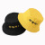 Children's hat spring and summer new little brother embroidery letter basin cap sun shade sun protection parent-child double fisherman cap tide