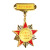 Manufacturer wholesale medal customized medal of honor customized enterprise LOGO badge gold foil medal production