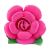 Simulation rose pillow as flower express plush toy creative wedding press back sofa car