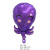 Cross - border new sea animals float air ball birthday party decorated a balloon seahorse who cartoon balloon