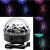 DMX512 crystal magic ball fashionable whirl l big magic ball stage wedding KTV bar LED lights six colors magic ball
