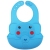 Earthmama New plus-Sized Super Soft Colorful Elephant Silicone Bib Baby Food Supplement Bib Feeding Bib