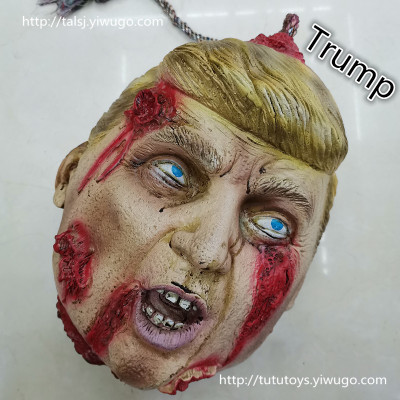 Donald trump has severed the head of a terrorist