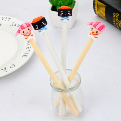 Silicone End Gel Pen Cartoon Villain Student Signature Pen Creative Cartoon Gel Ink Pen Writing Office Signature