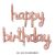 Amazon conjoin letters lowercase happy birthday aluminum foil balloon cross border happy birthday aluminum balloon