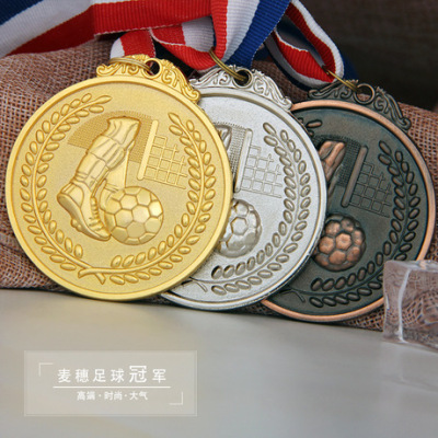 Manufacturers wholesale high - grade football cup MEDALS customized any zinc alloy metal crafts games MEDALS commemorative allow