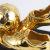 The Custom resin handicraft football cup golden boot shooter golden goal goalkeeper cup match bar club is set up