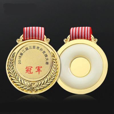 The Metal MEDALS and MEDALS custom - made high - grade gold jade MEDALS handicrafts wholesale any zinc alloy wheat head MEDALS