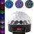 DMX512 crystal magic ball fashionable whirl l big magic ball stage wedding KTV bar LED lights six colors magic ball