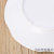 round White Melamine Material Dish Simple Water Cup Storage Tray Tea Tray Fruit Plate European Cake Tray and Dinner Plate