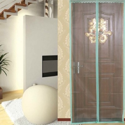 Summer mosquito-proof door curtain DIY size adjustable mosquito dust soft screen insect proof screen mute samana