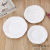 round White Melamine Material Dish Simple Water Cup Storage Tray Tea Tray Fruit Plate European Cake Tray and Dinner Plate