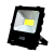 LED projector outdoor waterproof projector 200 watt floodlight COB 5054 black gold beam floodlight