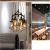 chandelier Nordic living room bedroom retro creative personality industrial restaurant clothing store cafe lamps