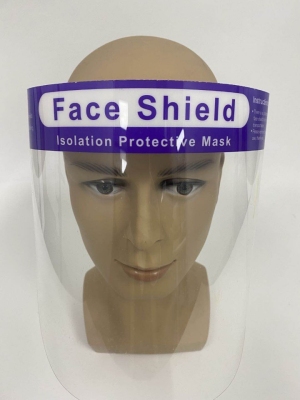 Full-screen mask double-sided anti-fog PVC transparent mask