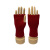 Core-Spun Yarn Gloves Warm Fingerless Typing
