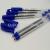 M-1165 simple transparent rod ball pen 100 model plug cover with clip 1.0 head ball pen factory direct sale