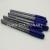 1779B simple triangle solid color rod ballpoint pen 50 out of a color box 1.0 ball pen cartridge tri-mate