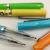 Cl-1169 color rod 0.7 ball pen wholesale metal pen clip heat transfer custom office pen cello free mail