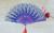 Wei-sheng craft pole Chinese style folding plastic fan dance gift.