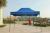 Black pole outdoor sun shack outside the four corners tent wholesale