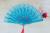 Wei-sheng craft pole Chinese style folding plastic fan dance gift.