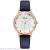 The new fashion simple elegant pink diamond belt watch ladies watch students watch quartz watch