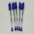 M-1165 simple transparent rod ball pen 100 model plug cover with clip 1.0 head ball pen factory direct sale